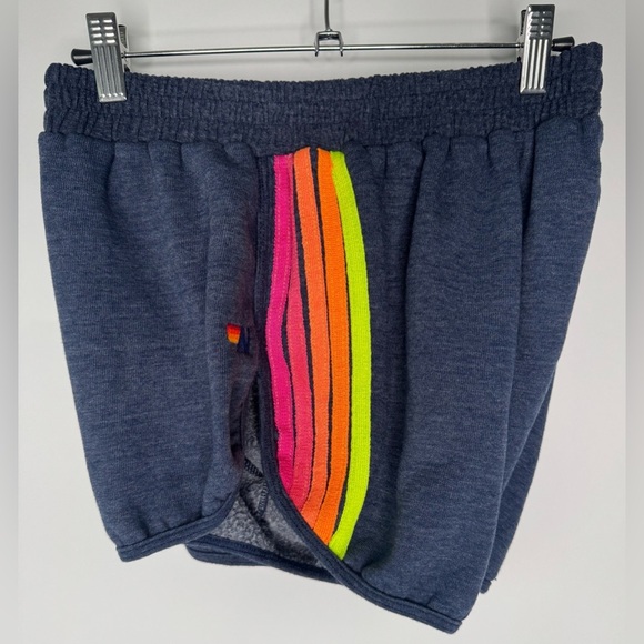 Aviator Nation 5 Stripe Jogger Shorts - Picture 3 of 17